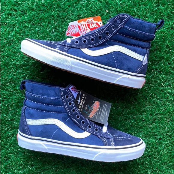 VANS SK8-Hi Mte Navy/True White WMNS - Picture 16 of 16